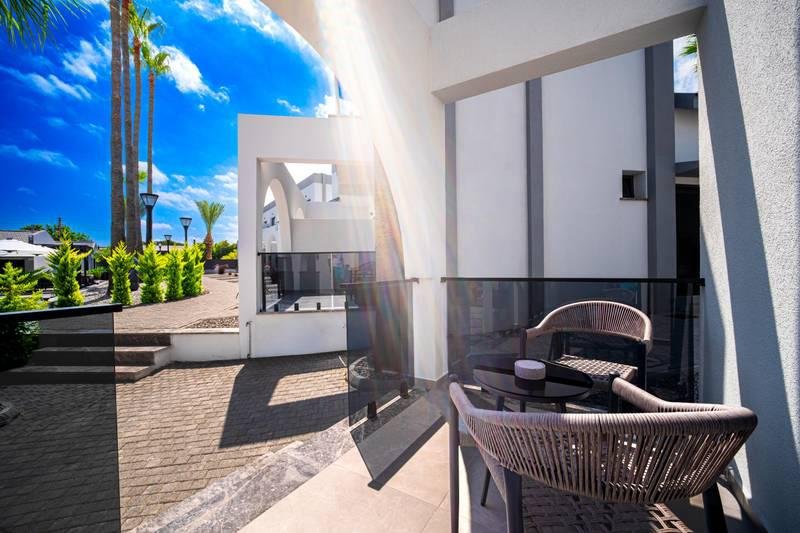 Comfort Double Room with Sofa Bed, Private Terrace & Pool