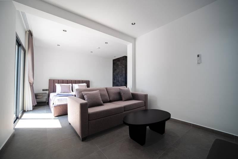 Comfort Double Room with Sofa Bed, Private Terrace & Pool